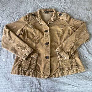 Eddie Bauer Women's Utility Jacket in Tan